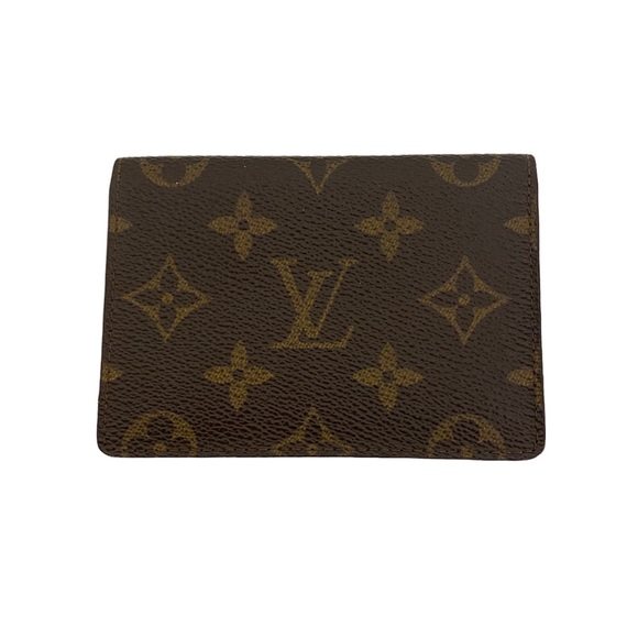 SOLD 1980’s Vintage Louis Vuitton Monogram Card Holder - Picture 1 of 7